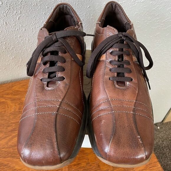 Bacco Bucci Oxford Lace Up Leather Dress Shoes Size 10 - Picture 2 of 9